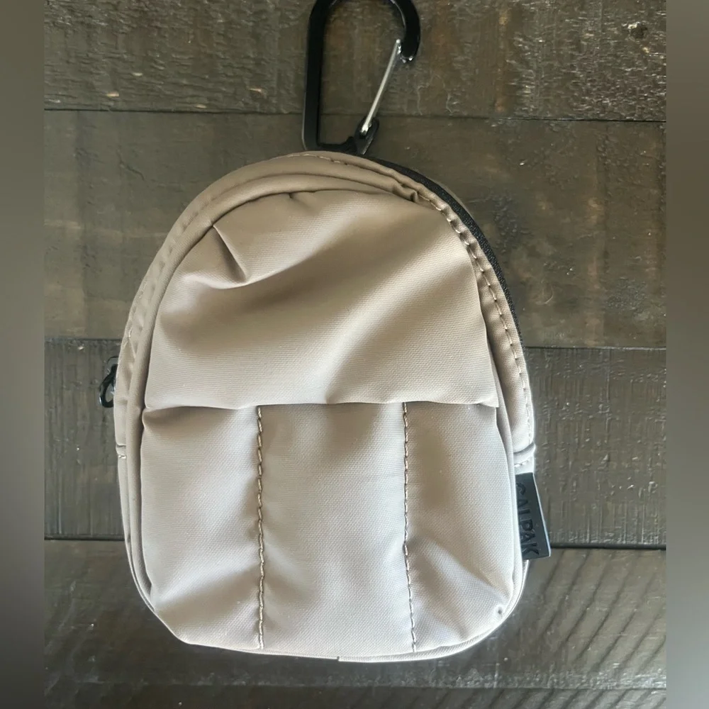 Calpak Tan Mini Backpack Pouch - Picture 4 of 4